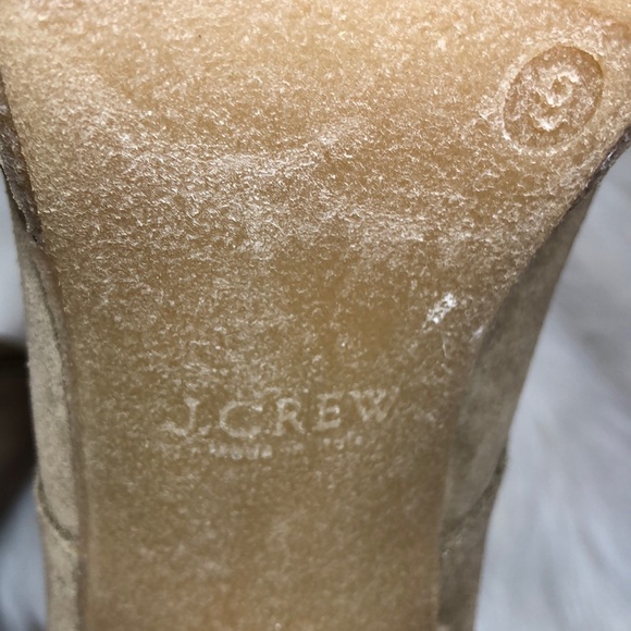 (Not for Sale) J. Crew tan suede lace up booties - Picture 6 of 6